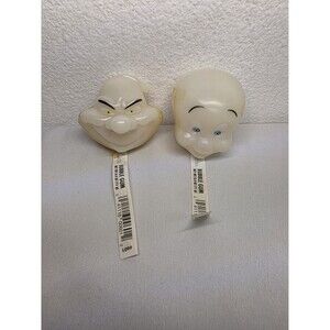 Vintage Casper Glow in the Dark Bubble Gum Candy Containers Sealed, 90s Cartoon